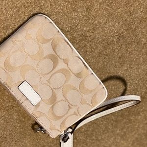 Coach wristlet